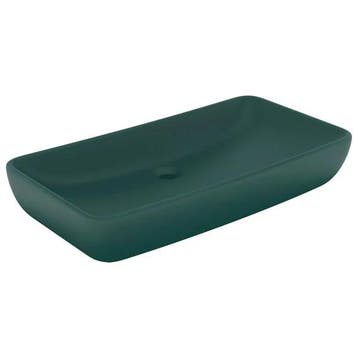 Wastafel groen 71cm | Retour deal | 34% korting!, Verzenden, 50 tot 100 cm, Zo goed als nieuw, Minder dan 100 cm