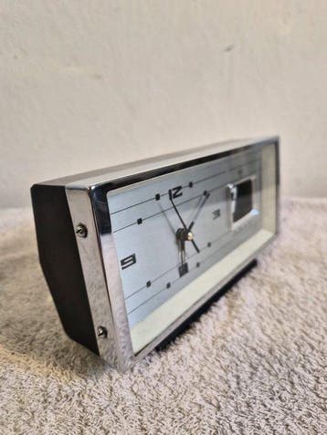 Tafelklok - Diamond - Plastic, Staal - 1950-1960 - Space age