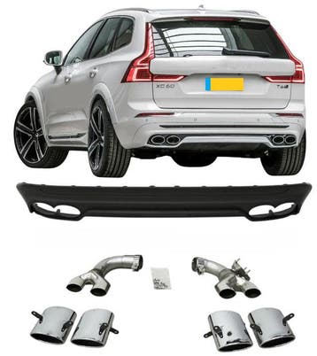 Diffuser | geschikt voor Volvo | XC60 | zonder kleppensystee, Verzenden