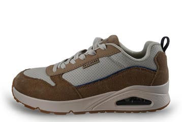 Skechers Sneakers in maat 43 Beige, Kleding | Heren, Schoenen, Overige kleuren, Verzenden, Zo goed als nieuw, Skechers