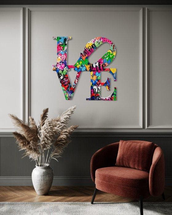 AIIROH - Cutted LOVE, Antiquités & Art, Art | Objets design