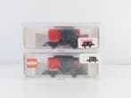 Fleischmann N - 841011K - Modeltrein goederenwagon (2) - 2x, Nieuw