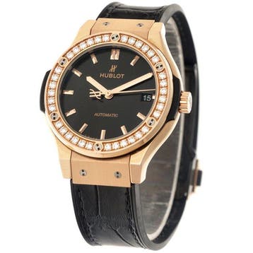 Hublot - Classic Fusion King Gold Diamonds -, Nieuw