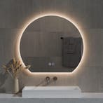 Spiegel Best Design Sunset Half Rond 60x54 cm Incl., Doe-het-zelf en Bouw, Ophalen of Verzenden, Nieuw, Bad