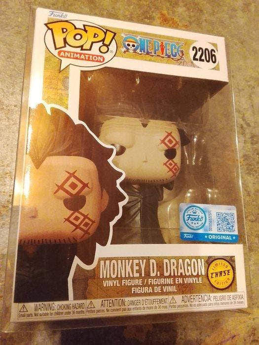 Funko - Funko Pop - One Piece - Monkey D. Dragon (Chase), Antiquités & Art, Antiquités | Jouets