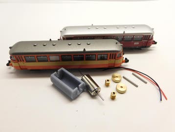 Micromotor NU002C Modellbahn Union / Brekina MAN Schienenbus, Verzenden, Overige typen