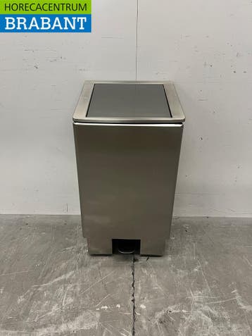 RVS Josto Prullenbak met voetbediening en softclose 60 liter, Ophalen of Verzenden