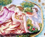 Capodimonte NAPOLI - Tafelmiddenstuk - Genummerd 1034 Mod.