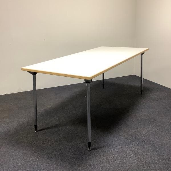 kusch & Co klaptafel / vouwtafel 180x80 cm, formica wit blad, Maison & Meubles, Pièces pour table