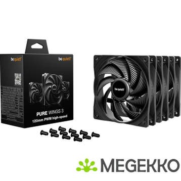 Be quiet! Pure Wings 3 120mm PWM high-speed Triple Pack, Verzenden