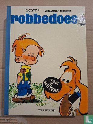 Bollie en Billie - Robbedoes 107e verzamelde nummers - 1968, Eén stripboek, Verzenden, Gelezen, Roba, Jean.
