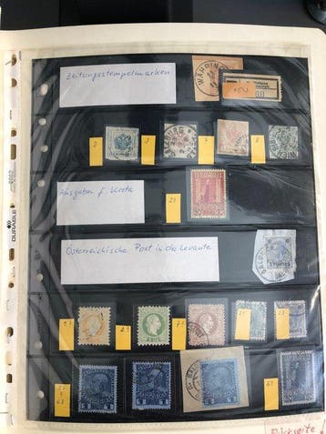 Autriche 1850/1968 - Superbe collection avec une partie, Gestempeld
