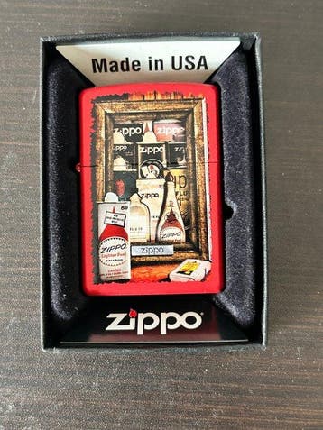 Zippo - K11-Zippo fuel - Zonder minimumprijs - Aansteker -, Verzamelen, Nieuw