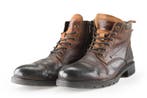 Nogrz Veterboots in maat 40 Bruin, Kleding | Heren, Schoenen, Bruin, Verzenden, Gedragen, Boots