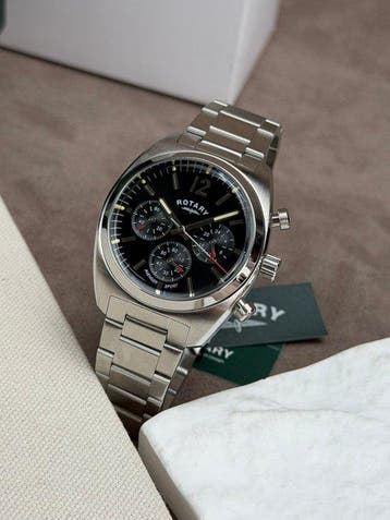 Rotary - Avenger Sport Chronograph Black - Sans prix de, Nieuw