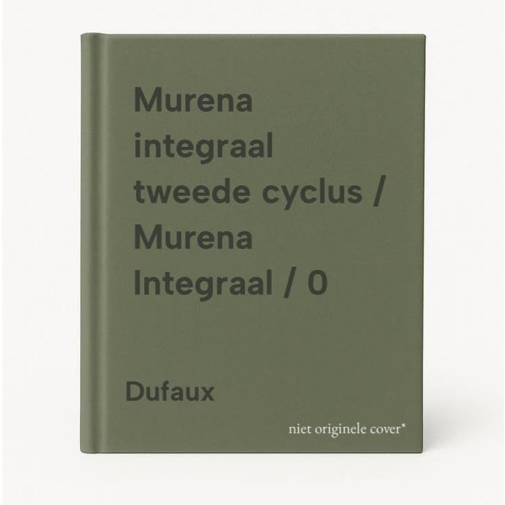 Murena integraal tweede cyclus / Murena Integraal / 0 Dufaux, Boeken, Stripverhalen, Zo goed als nieuw, Verzenden