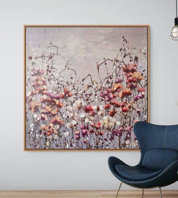 Irina Morisch - Chocolate flavor - abstract square floral