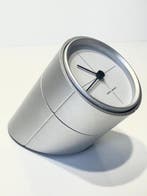 Tafelklok - Georg Jensen Deens design Aluminium - 1980-1990