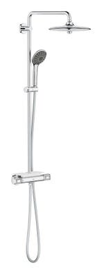 Regendoucheset Opbouw GROHE Vitalio Joy Douchesysteem Chroom, Ophalen of Verzenden, Nieuw, Chroom, Kraan