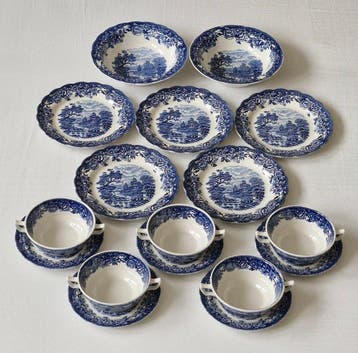 Ridgeway Staffordshire - Tafelservies (17) - Woburn -