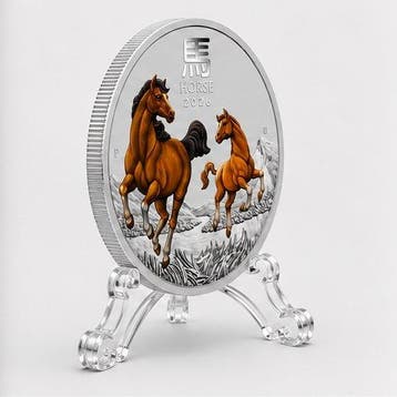 Australië. 1 Dollar 2026 – Lunar III – Year of the Horse – 1