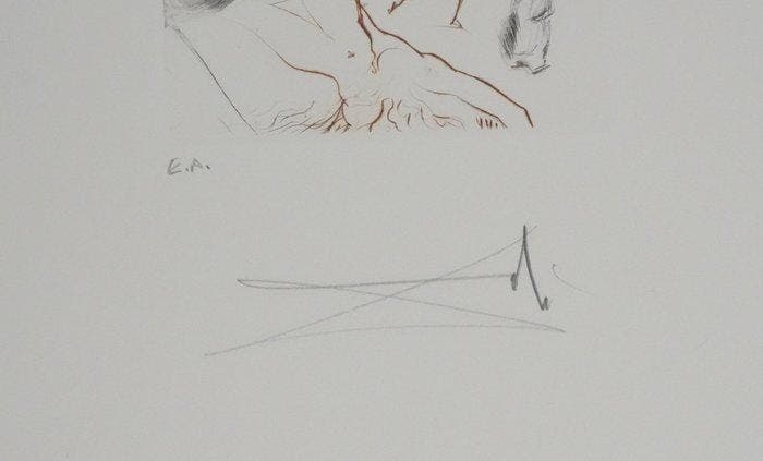 Salvador Dali (1904-1989) - Décaméron : Lenfer des beautés, Antiek en Kunst, Antiek | Overige Antiek
