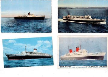 Belgique - Navires, Aviation, Trains / Chemins de fer,