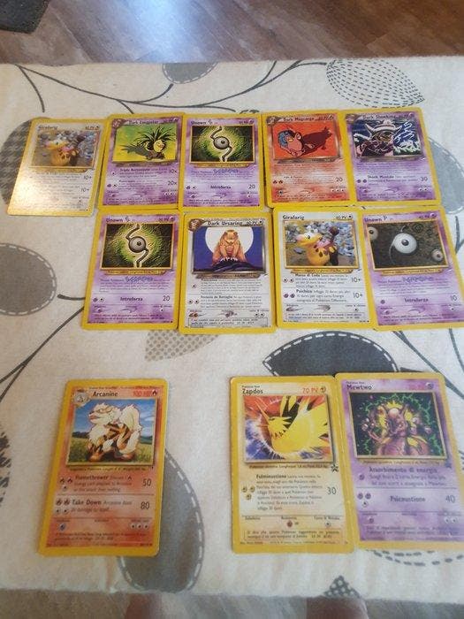 Pokémon - 12 Bulk kaarten - WOTC - Neo Destiny, Legendary, Hobby en Vrije tijd, Verzamelkaartspellen | Pokémon