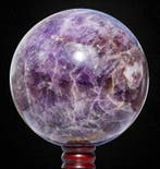 Zeldzaam massieve paarse ametrinekwartsbol - (museumformaat)