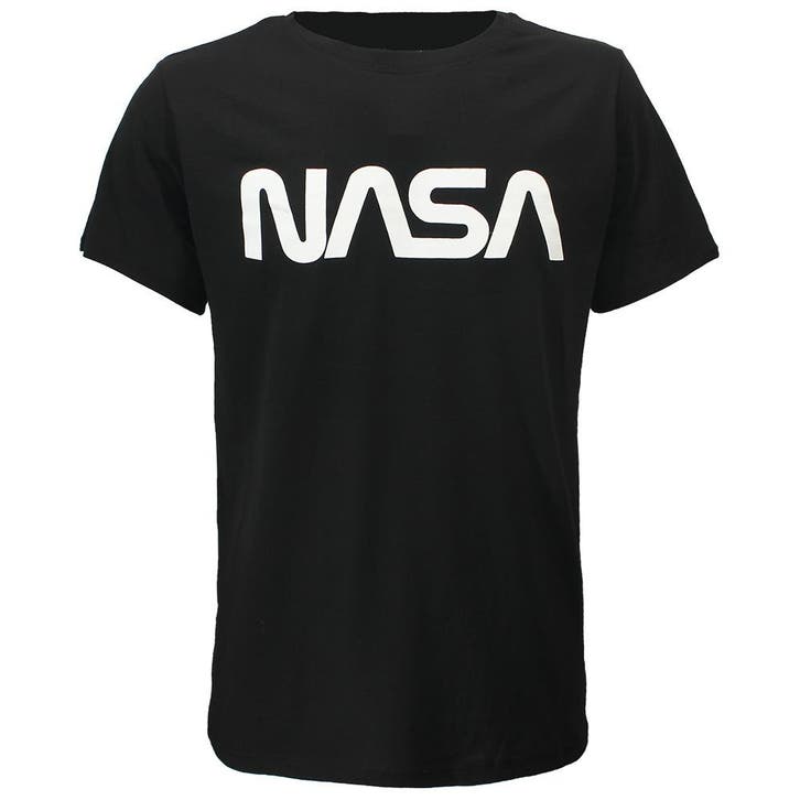 NASA Logo T-Shirt Zwart - Officiële Merchandise, Vêtements | Hommes, T-shirts