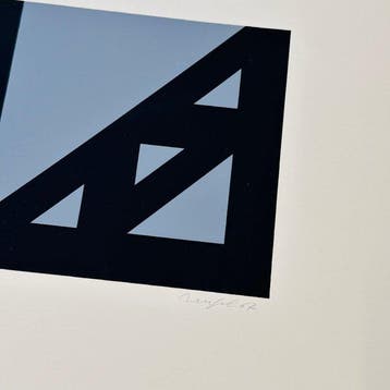 Günter Neusel (1930-2020) - Serigraphie, Bauhaus Siebdruck,