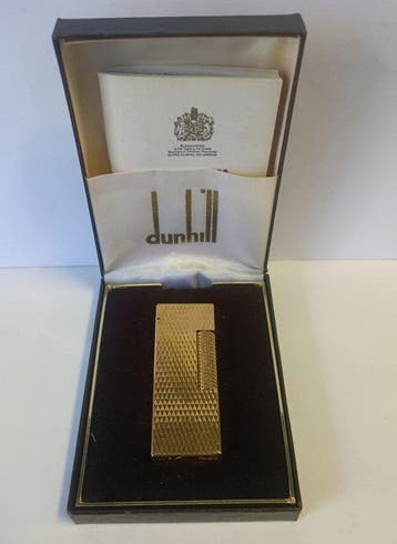 Dunhill - Rollagas - Sans prix de réserve - Briquet - Plaqué, Verzamelen, Nieuw