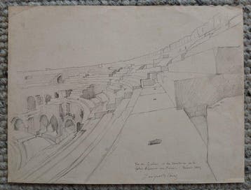 Joseph Blanc (1846-1904) - Nîmes - Amphitheatre - Grand Tour