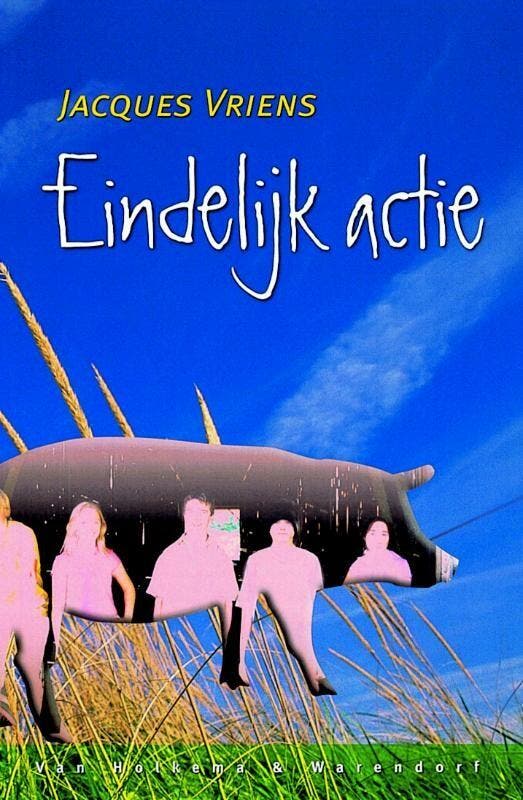 Eindelijk actie 9789047506447 Jacques Vriens, Boeken, Kinderboeken | Jeugd | 13 jaar en ouder, Gelezen, Verzenden