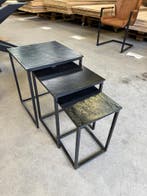 Noelle, set van 3 bijzettafels (nieuw, outlet), Nieuw
