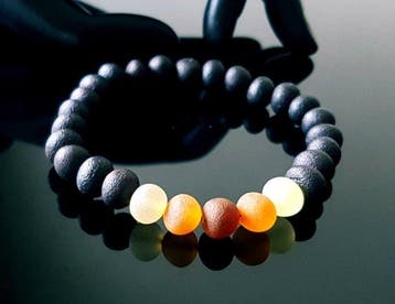 Amber Zeldzame ruwe natuurlijke Baltische amber armband voor
