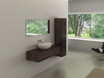 Veiling - badkamermeubel incl. spiegel/kraan 120x47cm