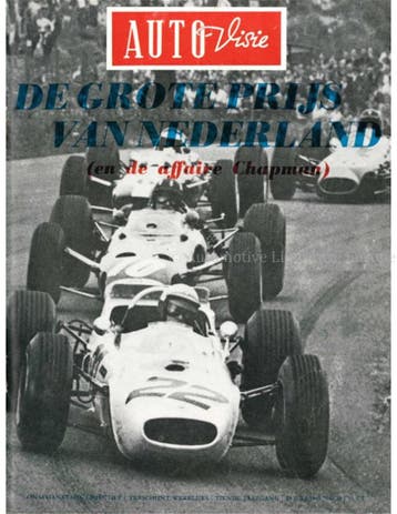 1965 AUTOVISIE MAGAZINE 30 NEDERLANDS, Ophalen of Verzenden, Nieuw