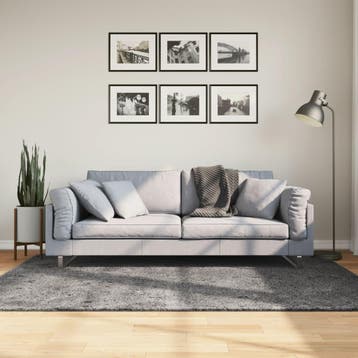 vidaXL Vloerkleed HUARTE laagpolig zacht wasbaar 140x200 cm, Verzenden