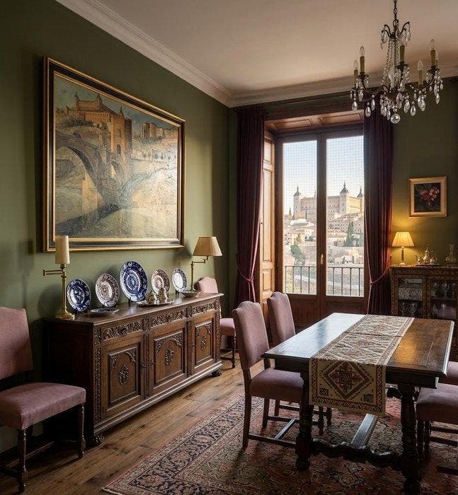 Joaquín Martínez Lumbreras (doc. 1878-1897) - Toledo: View, Antiquités & Art, Art | Peinture | Classique