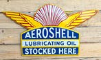 Aeroshell lubricating oil reclamebord, Verzamelen, Verzenden, Nieuw