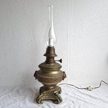 BRILLANT-METEORBRENNER - R. DITMAR WIEN - Lampe à pétrole -, Antiquités & Art