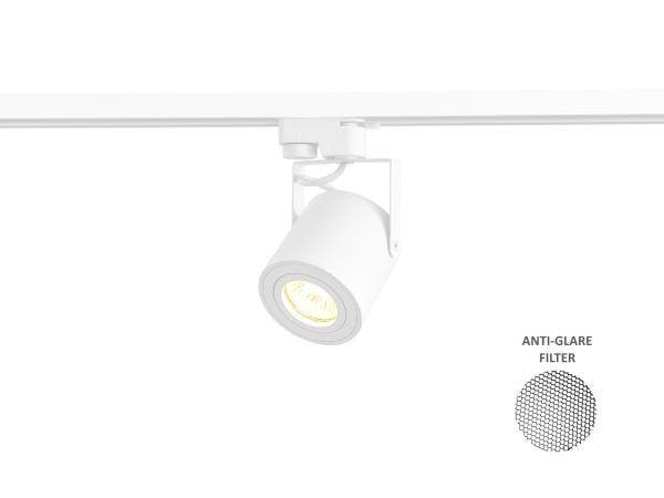 Veiling - 6x Railspot GU10 Armatuur cilinder zand wit draaib, Auto-onderdelen, Verlichting