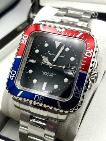 Mathey-Tissot - Mathy Vintage Square - Zonder minimumprijs -, Nieuw