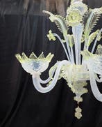 Lustre - Neon - Verre de Murano - 6 lumières