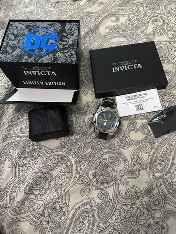 Invicta - Batman Limited Edition 0299/4000 - Heren -