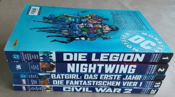 DC, Marvel - German edition - 5 Album, Boeken, Stripverhalen, Nieuw