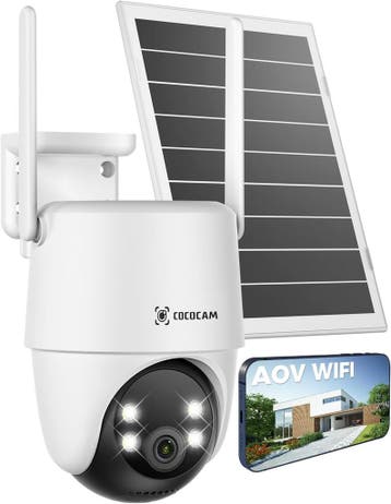 Cococam 2K PTZ Camera | Retour deal | Sla je slag, Verzenden, Buitencamera