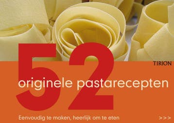 52 originele pastarecepten 9789043905435 L. Pannekoek, Verzenden, Zo goed als nieuw, L. Pannekoek