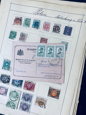 Wereld - Collectie / Uitzoeker Denmark Germany Philippines, Gestempeld